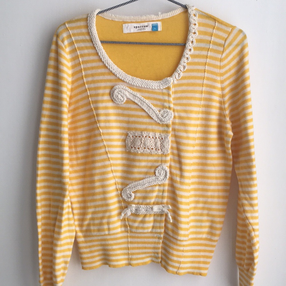 Anthropologie Loose Lines Cardigan